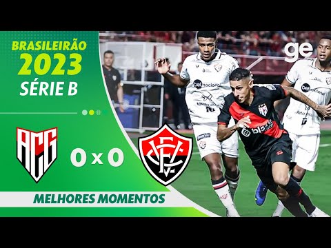 ATLÉTICO-GO 0 X 0 VITÓRIA | MELHORES MOMENTOS | 25ª RODADA BRASILEIRÃO SÉRIE B 2023 | ge.globo
