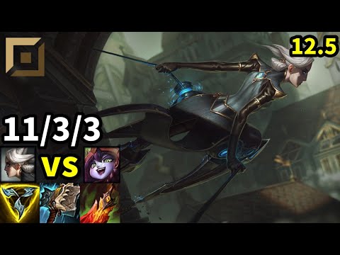 Camille Top vs Lulu - KR Master | Patch 12.5