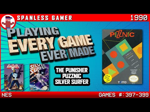 The Punisher and Silver Surfer on the NES