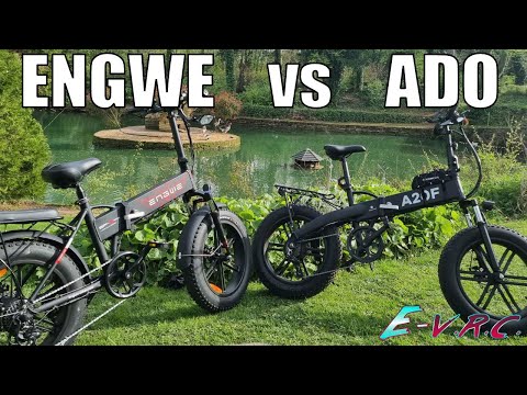Engwe EP-2 Pro vs ADO A20F DRAG RACE and Bike Ride Road TEST