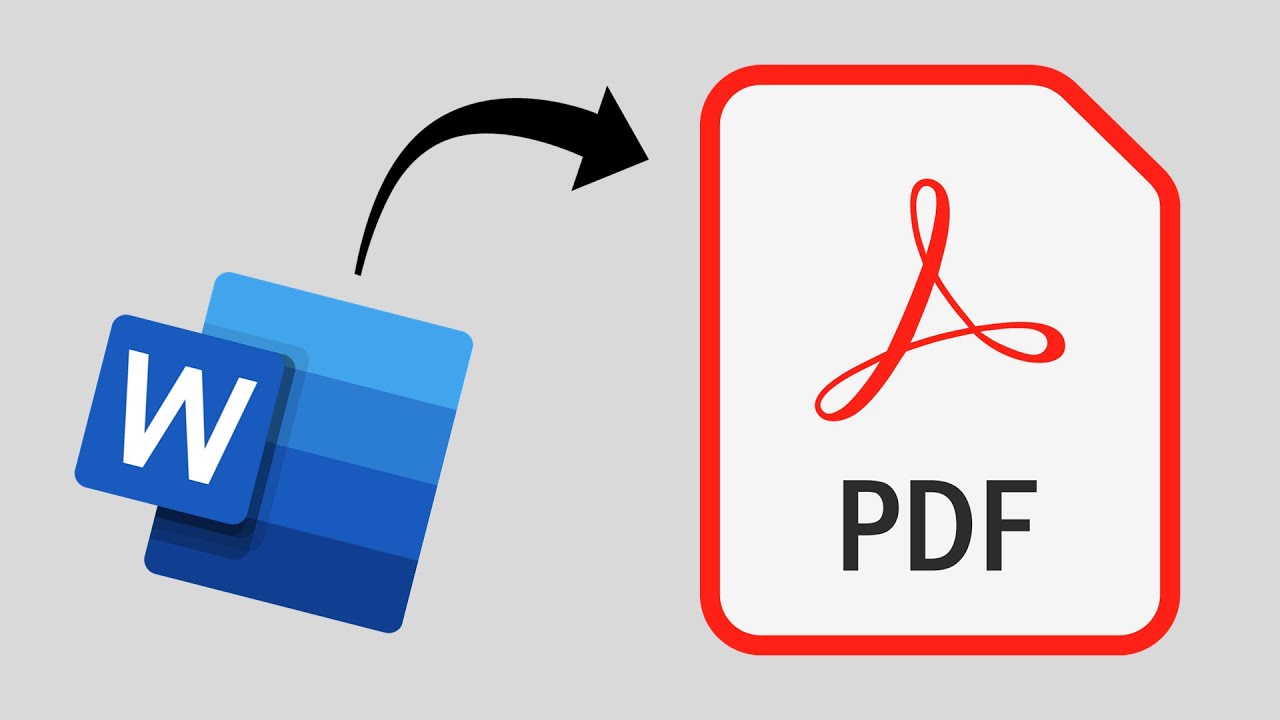 How to make a PDF from a word document | Microsoft Word Tutorial
