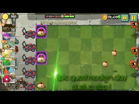 PvZ 2 (2023) | Epic quest modern day dustup (step 1)
