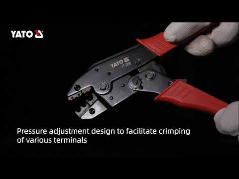 Клещи для обжима и зачистки проводов YATO 230 мм (YT-2296) Клещи для обжима и зачистки проводов YATO 230 мм (YT-2296)