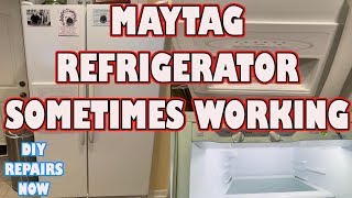Maytag Refrigerator Not Cooling or Freezing Enough or Intermittently | Model MSD2542VEW00
