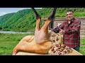 Cooking Ostrich In The Village The Most TENDER Meat Ever