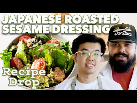 5-Minute Japanese Roasted Sesame Dressing | Recipe Drop | Food52