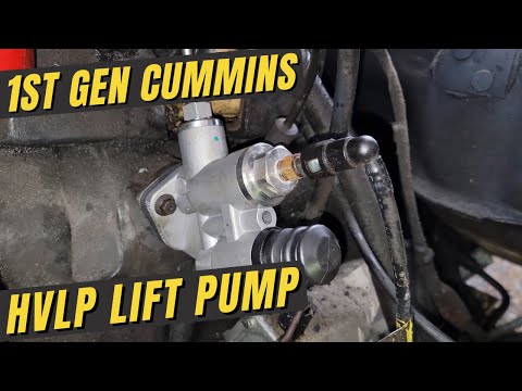 HVLP Lift Pump Install | 1st Gen Cummins