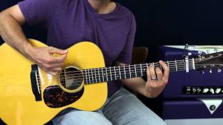 How To Play - Flo Morrissey - Pages Of Gold - Guitar Lesson - Acoustic Strumming Version