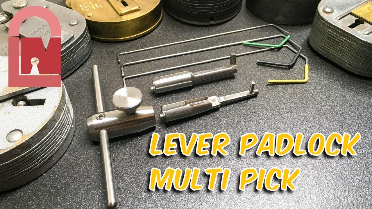Lever Padlock Multi Pick Tool Review