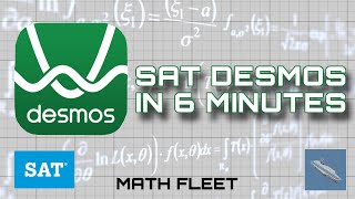 [2026 SAT] All of DESMOS on the SAT in SIX MINUTES
