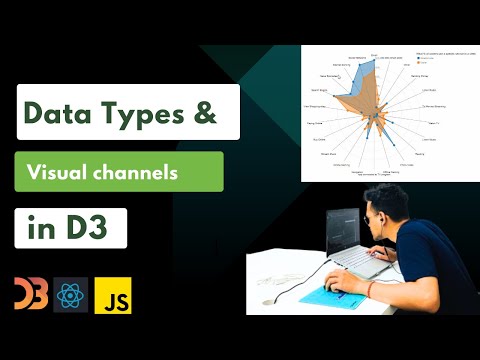 Data Types and Visual Channels in D3.js: Continuous vs. Discrete