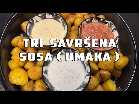 3 umaka (sosa) koji su svi tražili posle recepta za mladi krompir iz rerne