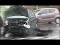 Wideo: Kolizja trzech aut w centrum Lubina