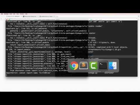 Try Django 1 10   18 of 40   CBV Views, FBV Views, and URLs