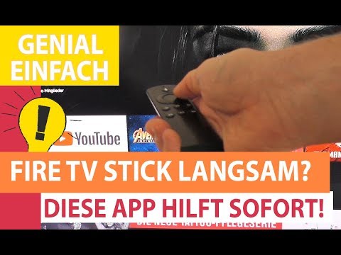 Fire TV Stick langsam? So machst Du deinen FireTV Stick wieder schneller