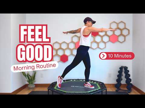 10 Min Rise & Shine Rebounder Routine | Loosen Up & Feel Good thumbnail