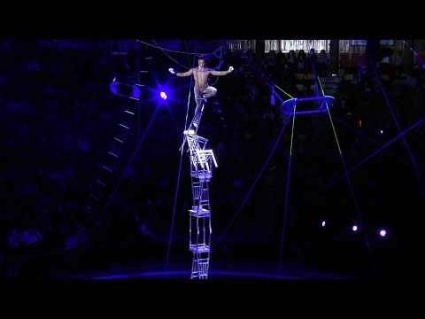 14th Budapest Circus Festival 2022 -LKHAGVA OCHIR - Mongolia - chair balancing