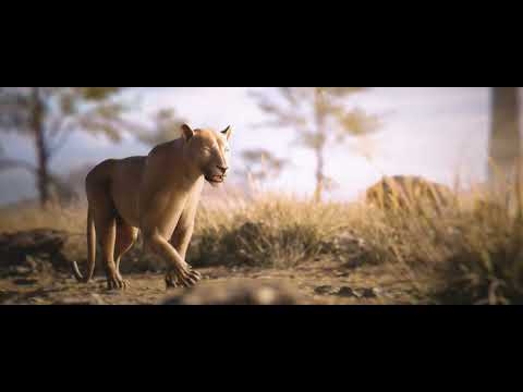 Grace of the Savannah: Animated Lioness Walk Cycle by Nadeesha Jayasundara