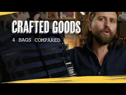 Crafted Goods — 4 Backpacks Compared (Rigi, Eiger, Cubly, Groove)