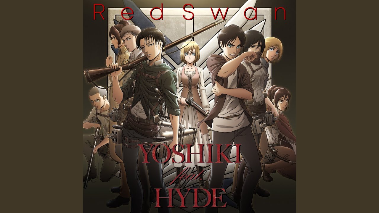Cover for the song 'Red Swan - TV Edit -' by artist(s) 'YOSHIKI, HYDE'