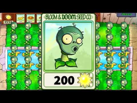 100% Repeater Zomplant Plants vs All Zombotany 2 in Plants vs Zombies Mod (PVZ)
