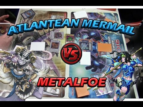 Yu-Gi-Oh Feature Match Atlantean Mermail Vs Metalfoe - (December 2016)