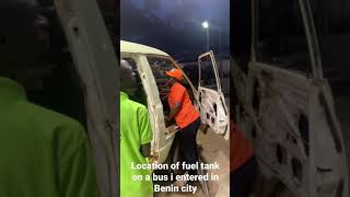 Where Fuel Tanks Is Located In Some Buses Around Benin City