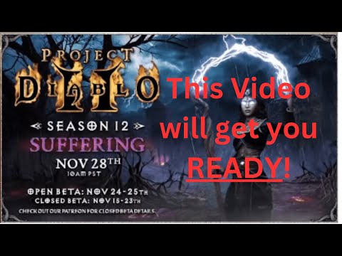 Project Diablo 2 - Solo Leveling & Campaign Guide (All Classes)