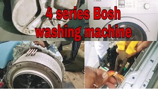 Bosch washing machine fully automatic front load 4series drum remove
