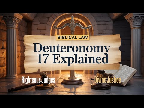 Deuteronomy Chapter 17 Explained (Biblical Law, Righteous Judges & Divine Justice Unpacked)