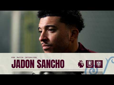 "The team is excited to be in front of the fans" | Jadon Sancho on Leeds United 🗣️