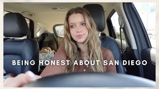 VLOG: an honest talk about living in san diego + weekend in my life!