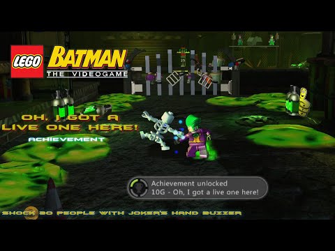 Lego Batman 1: Oh, I got a live one here! Achievement (The Easy Way) - HTG