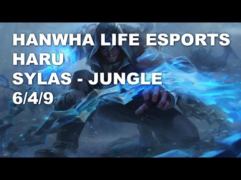 Hanwha Life Esports Haru Jungle Sylas vs Ekko - KR Master Patch 10.9