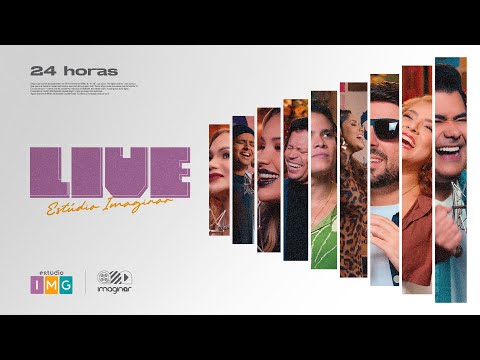 🎶 ESTÚDIO IMAGINAR • LIVE 24 🔥 MÚSICA SEM PARAR #Live