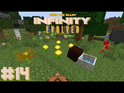 FTB: Infinity Evolved #14| Basic Botania Mana Generation! - Modded Minecraft