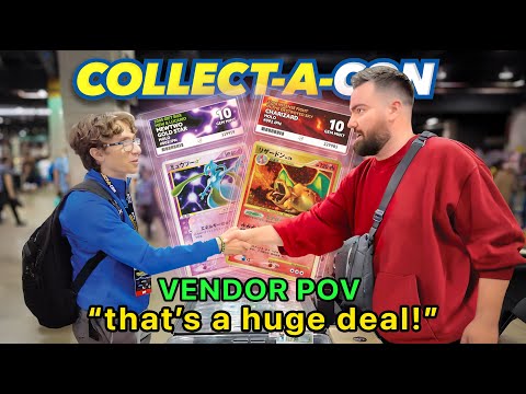 My First Time as a Vendor in America! | Vendor POV at Chicago Collect-a-Con