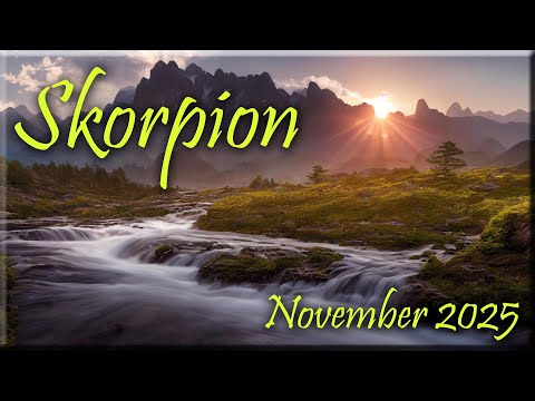♏ Skorpion - November 2025 ♏  -  Das Mysterium  -