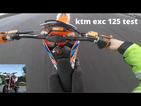 ktm exc 125 test