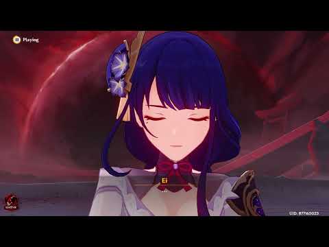 How to Beat Raiden Magatsu Mitake Narukami no Mikoto in Genshin Impact  #miko #el