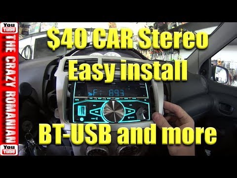 Is it any good !? 40$ BOSS Car Stereo How to Install SUPER EASY