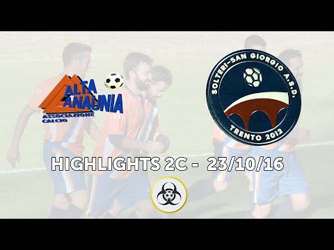 HIGHLIGHTS 2C - 23/10/16: AC Alta Anaunia - GS Solteri San Giorgio ASD 3-2