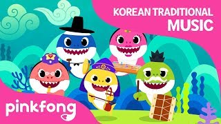 Shark Family&#39;s Concert | Baby Shark | Korean Traditional Music | Pinkfong Songs for Children