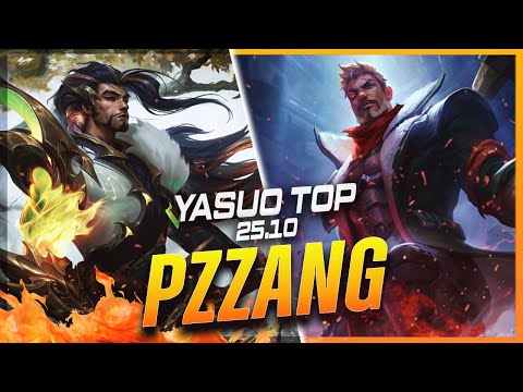 PZ ZZANG - Yasuo vs Jayce TOP Patch 25.10 - Yasuo Gameplay