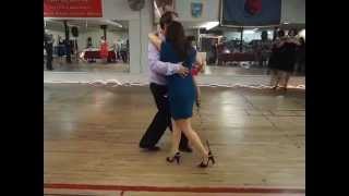 Milonga class demo Daniela Pucci & Luis Bianchi 9-4-2015