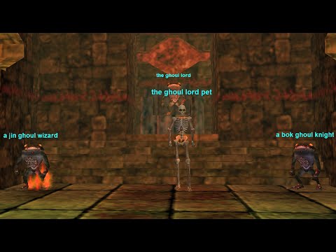 Druid Solos The Ghoul Lord, Lower Guk: Project 1999 EverQuest