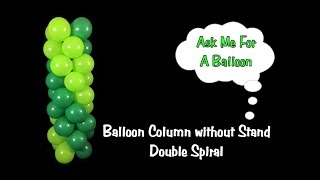 Balloon Column Tutorial without Stand/Frame