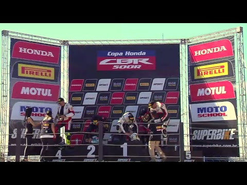 SBK 2017 3ª Etapa Interlagos-SP - Copa Honda CBR 500R - Corrida na íntegra