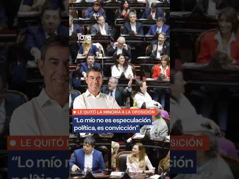 ¿Traicionó a su electorado? Habló el diputado que se fue de Unión por la Patria: "Es convicción"