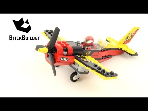 Vidéo LEGO City 60144 : L’avion de course 